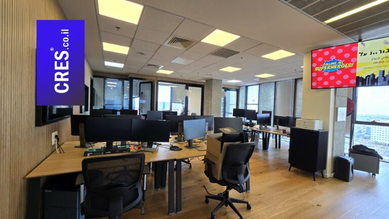 משרדים חדשים להשכרה ברעננה לחברות טכנלוגיה new office space for lease rent for big companies corporates in raanana israel hasheizaf street brokers (7)